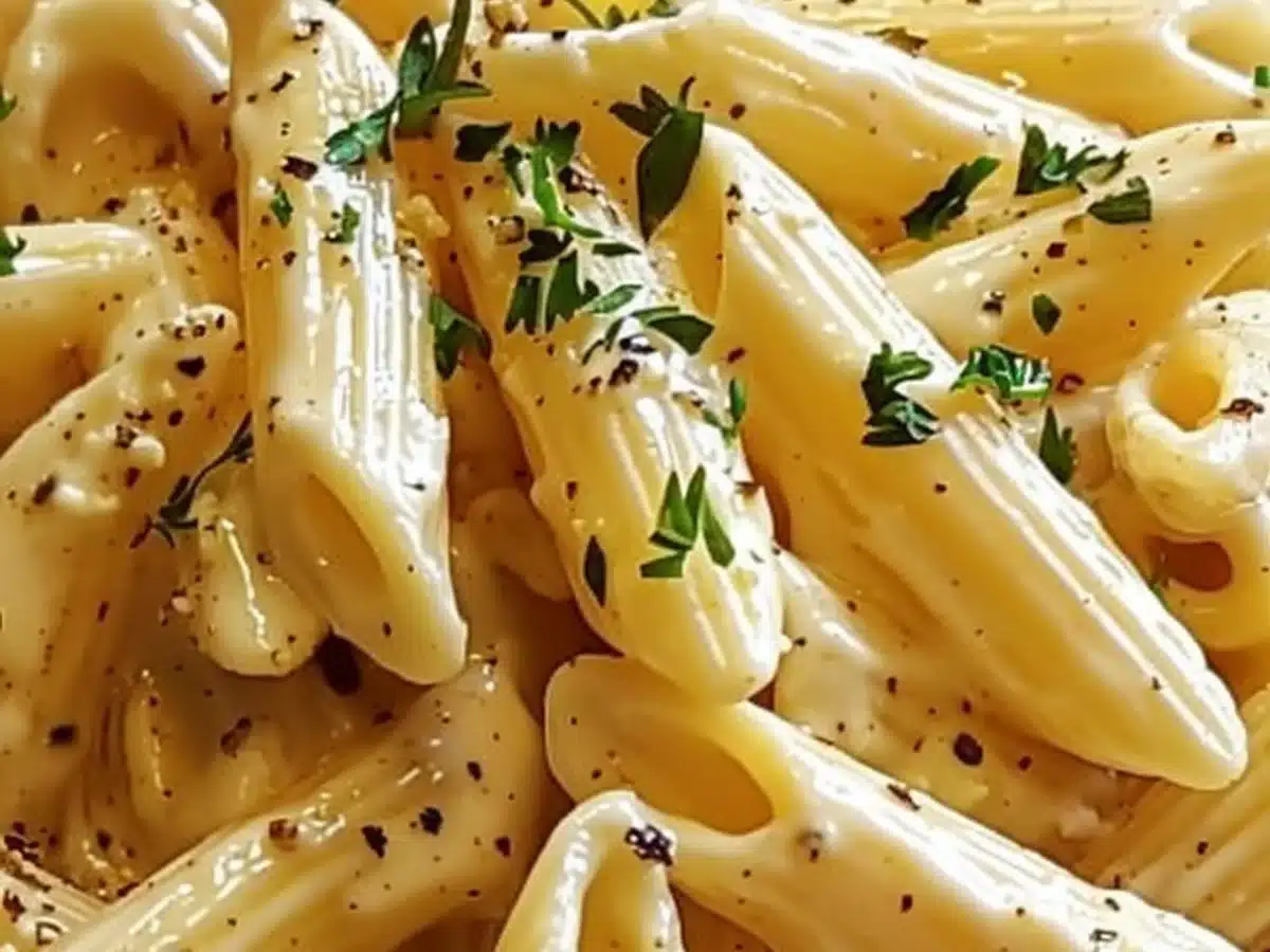 Creamy Garlic Penne Pasta Recipe That Will Delight You!