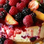 Summer Berry and Peach Cheesecake Recipe You’ll Love! 2 recipe 1751068531219