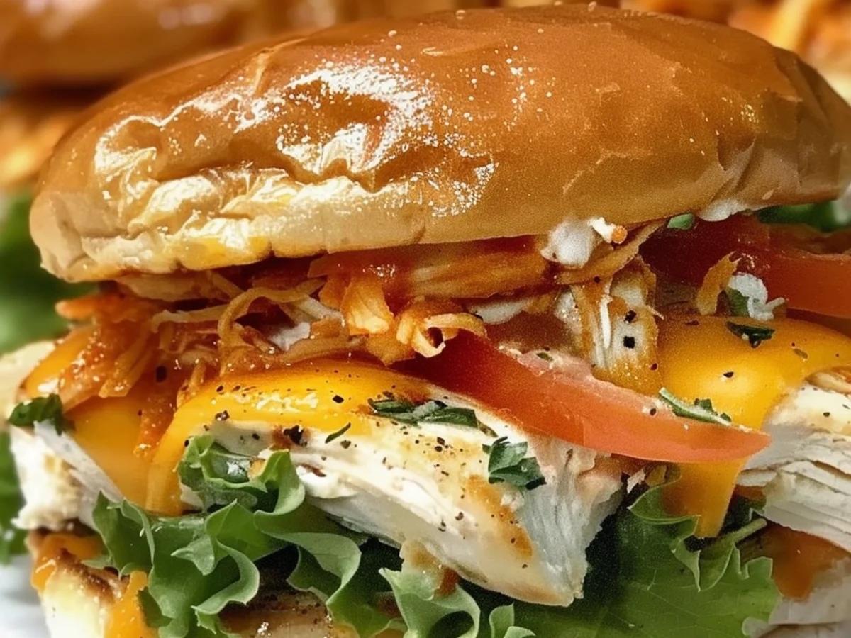 Make Your Own Chicken Ranch Sandwiches Today for Flavor!