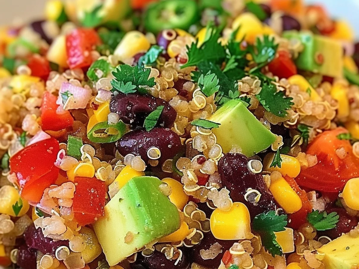 Ultimate Cowboy Caviar Quinoa Salad: A Tasty Delight!
