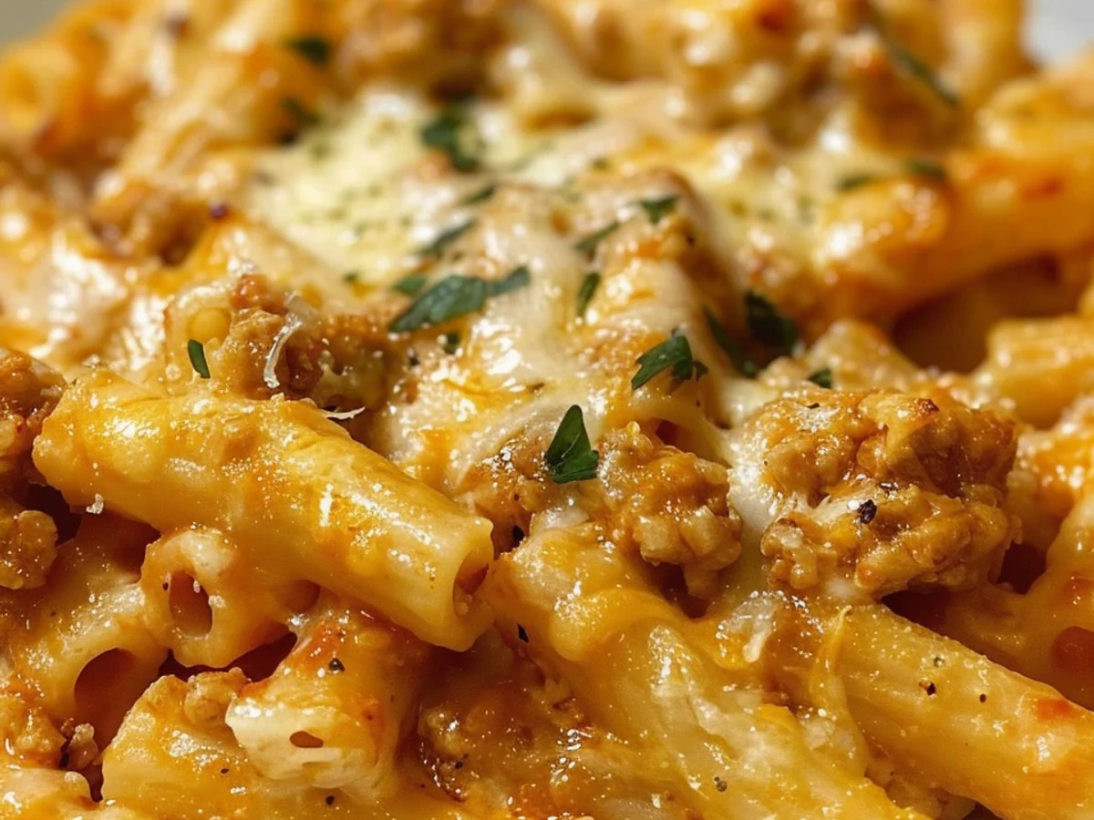 Cheesy Ground Turkey Pasta: A yummy Family Favorite!