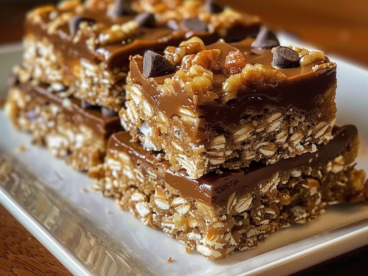 Healthy Choco-Oat Dream Bars for tasty Guilt-Free Snacking!