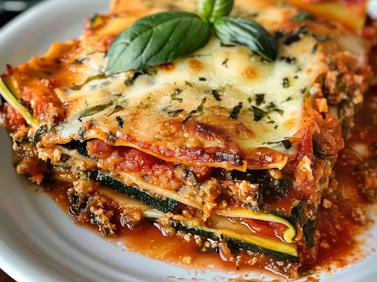 Zucchini Lasagna Recipe: Enjoy a Guilt-Free Dinner!