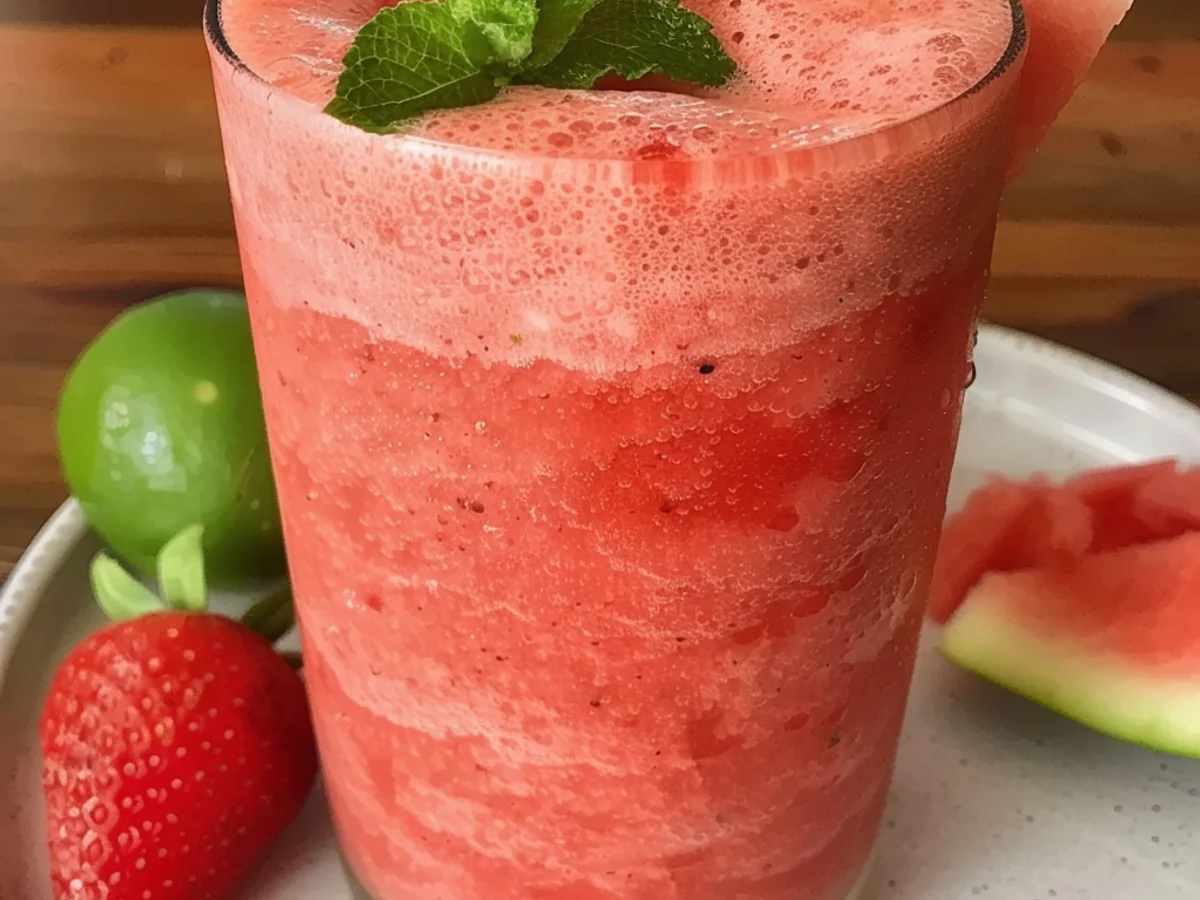 Watermelon Smoothie Recipe: Refreshing & tasty Treat!