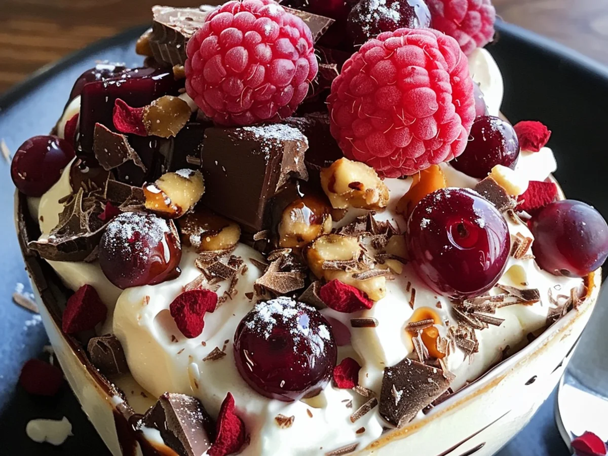 Chocolate, Honey and Red Berry Parfait: relish Today!