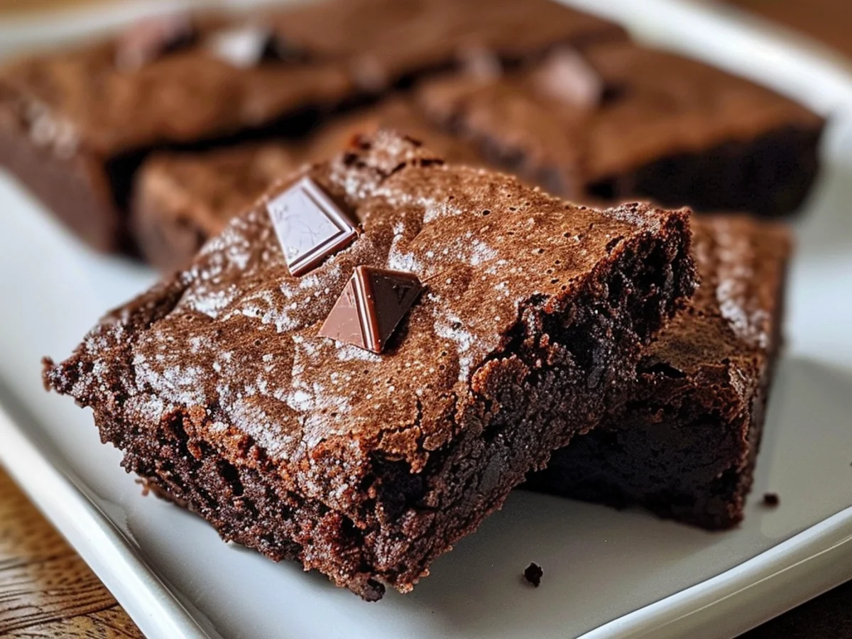Almond Flour Chocolate Brownies That Melt in Your Mouth