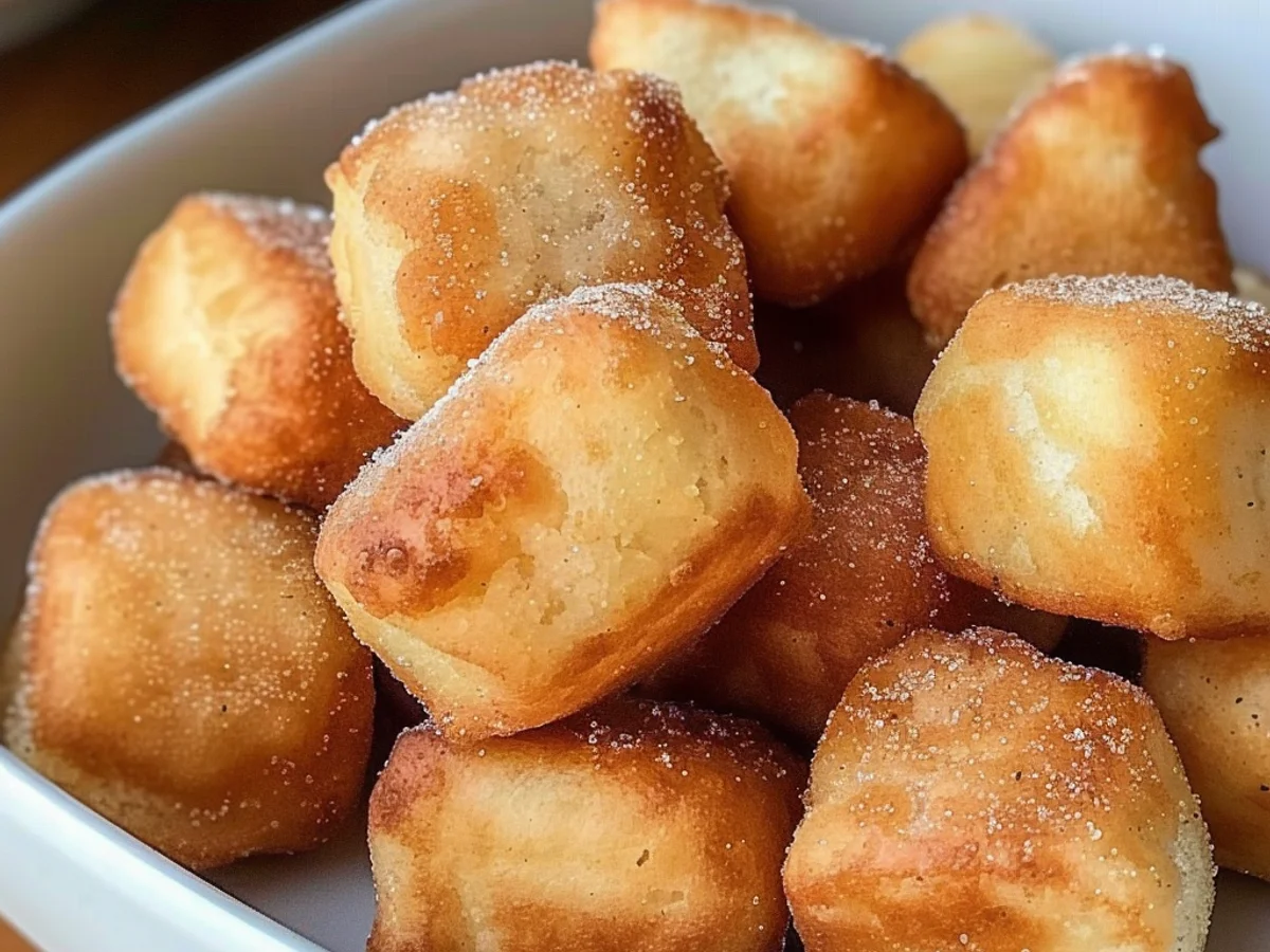 Fluffy Air Fryer Churro Bites Recipe