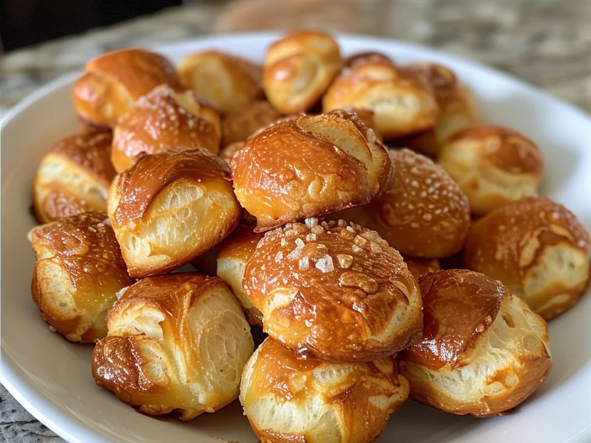 10 Minute Pretzel Bites