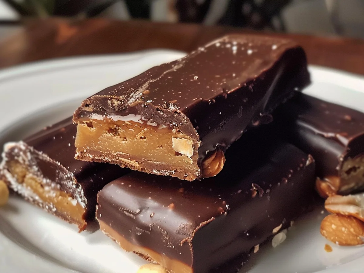 Homemade Healthy Twix Bars That Will Delight You!