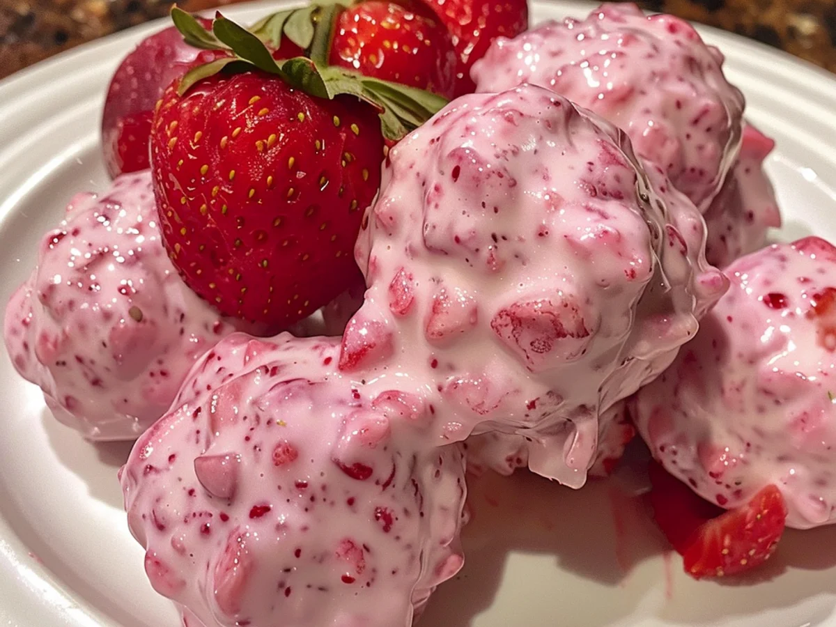 Strawberry Greek Yogurt Bites: A Healthy Snack Delight!