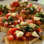 Easy Italian Bruschetta With Mozzarella That Dazzles! 2 recipe 1754576534503