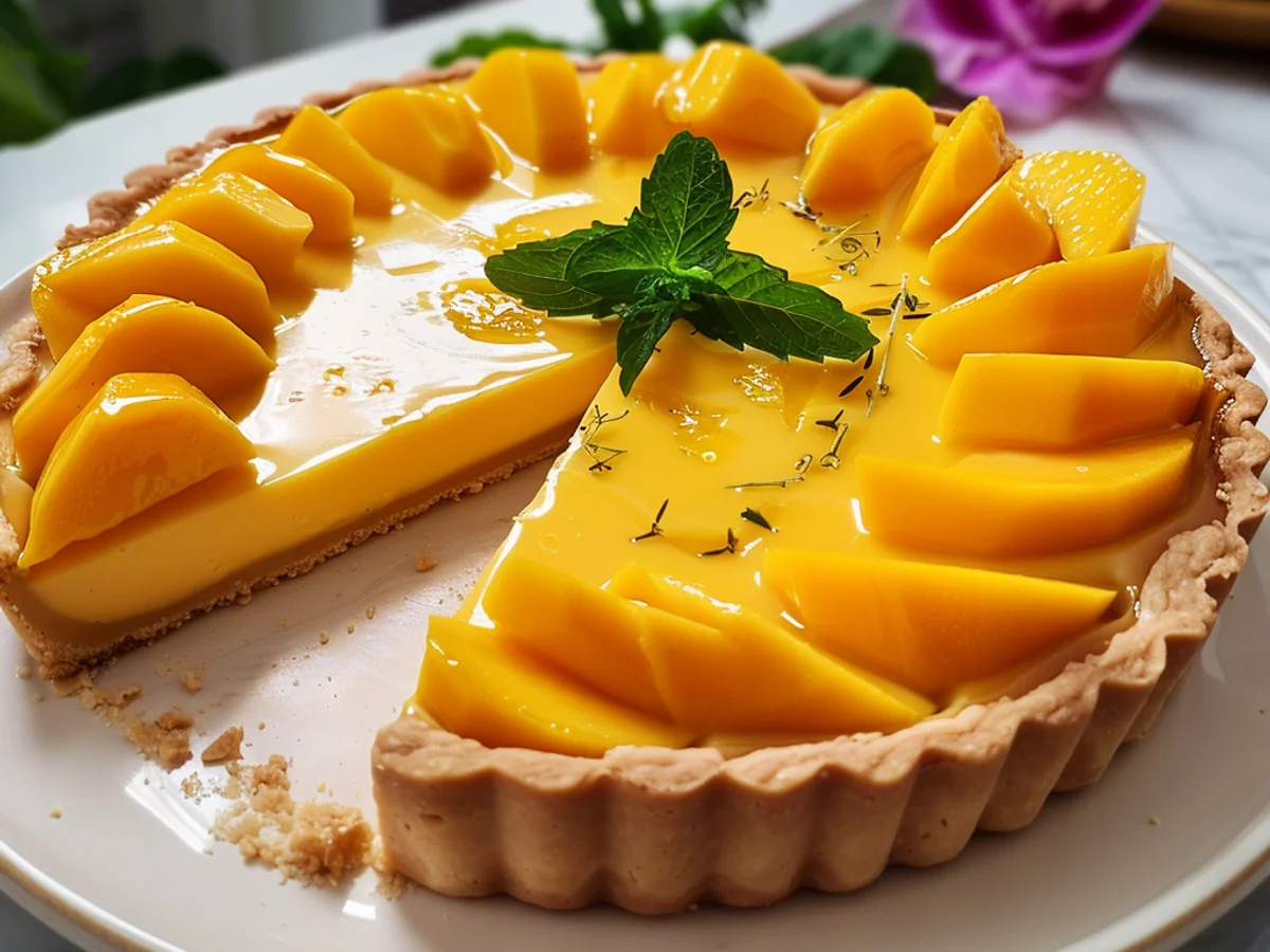 Mango Curd Tart Recipe That Will Delight Your Taste Buds!