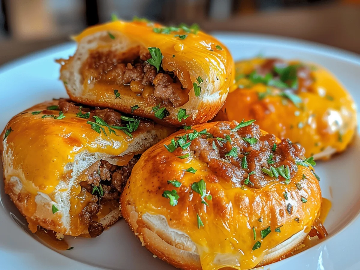 Cheeseburger Pretzel Bombs Recipe That Will Wow You!