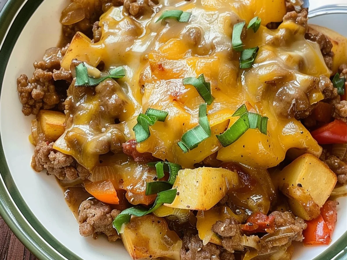 Easy Slow-Cooker Hamburger Hash Recipe: A Flavorful Delight!