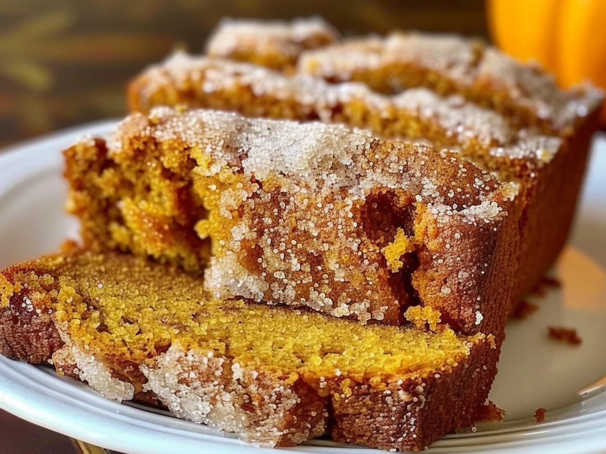 Cinnamon Sugar Pumpkin Bread: A Must-Try Delight!