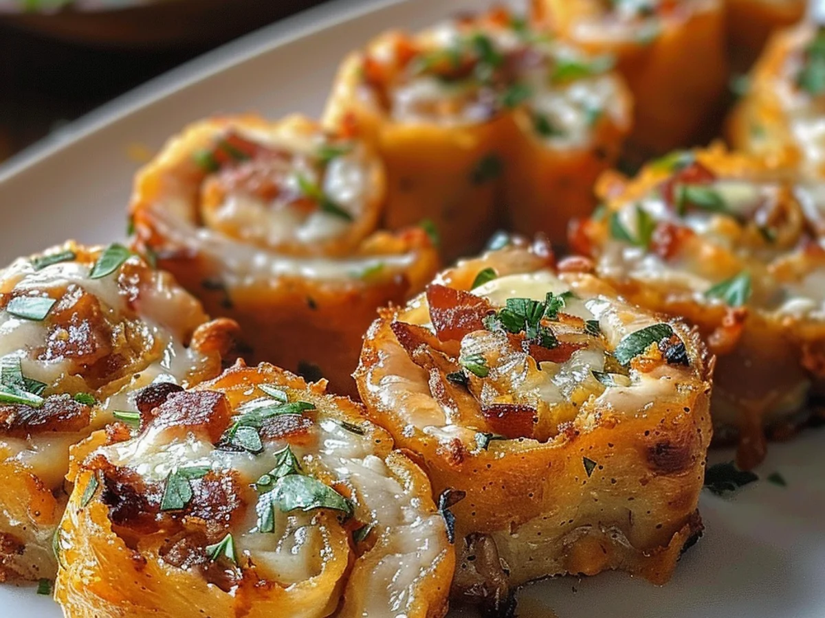 Irresistible Chicken Bacon Ranch Roll-Ups Delight Everyone!