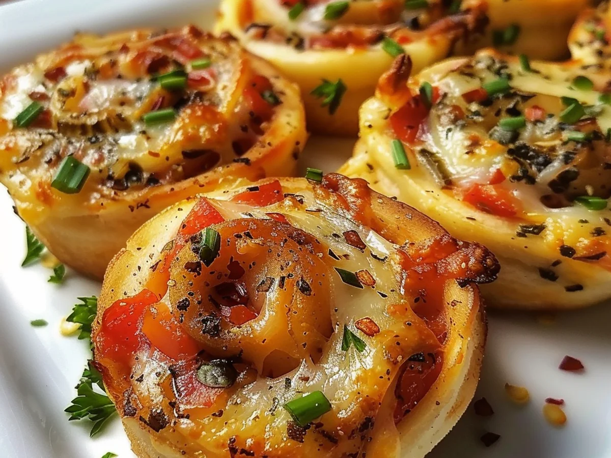 Easy Pizza Pinwheels: Irresistible Snack for Any Occasion!