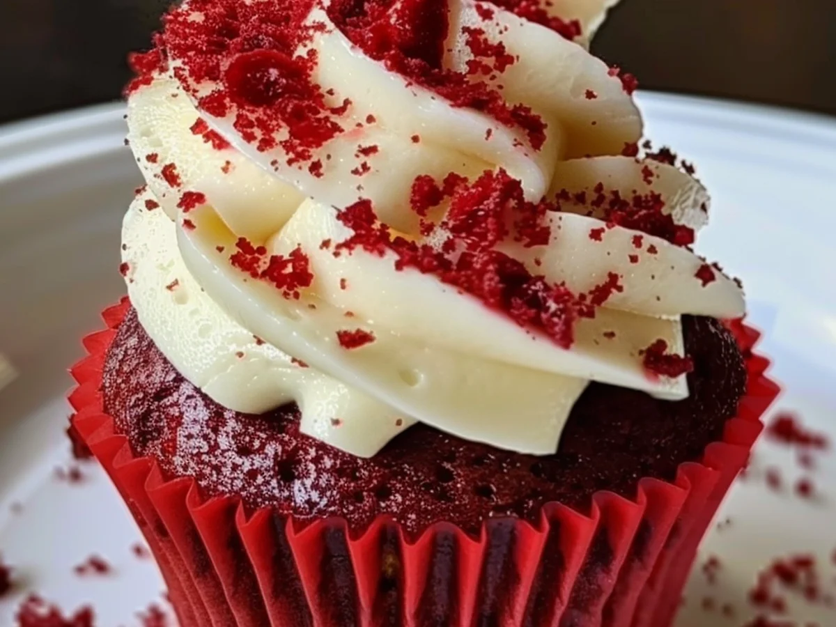 Red Velvet Cheesecake Cupcake: savor in Bliss Today!