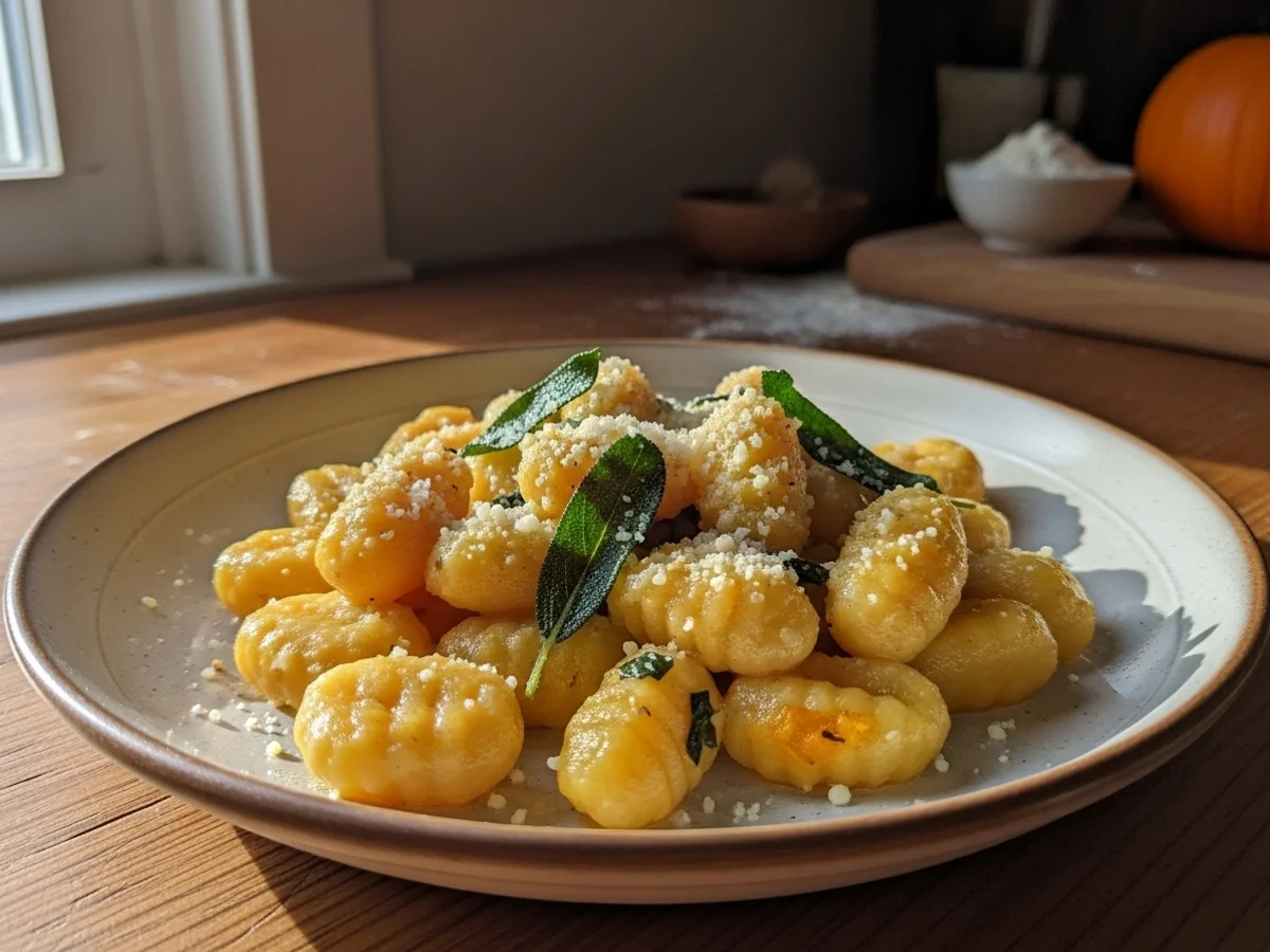 Pumpkin Gnocchi Recipe