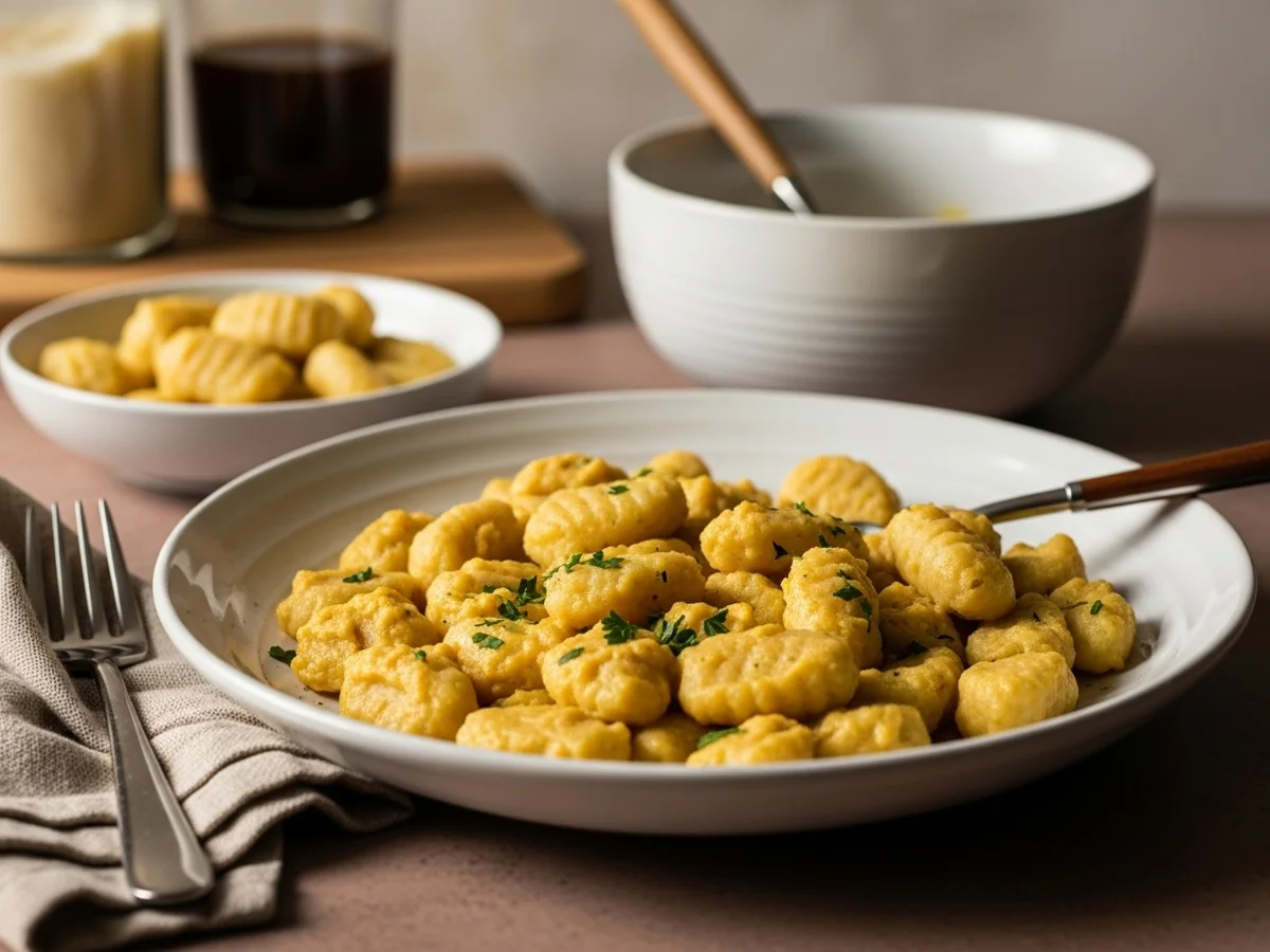 Creamy Pumpkin Gnocchi: Enjoy A Cozy Vegan Dinner!