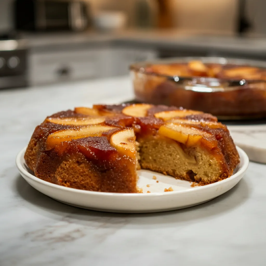 Rustic Apple Upside Down Cake: A Sweet Fall Treat