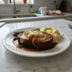 crockpot french onion meatloaf featured