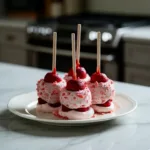 strawberry shortcake candy apples featured
