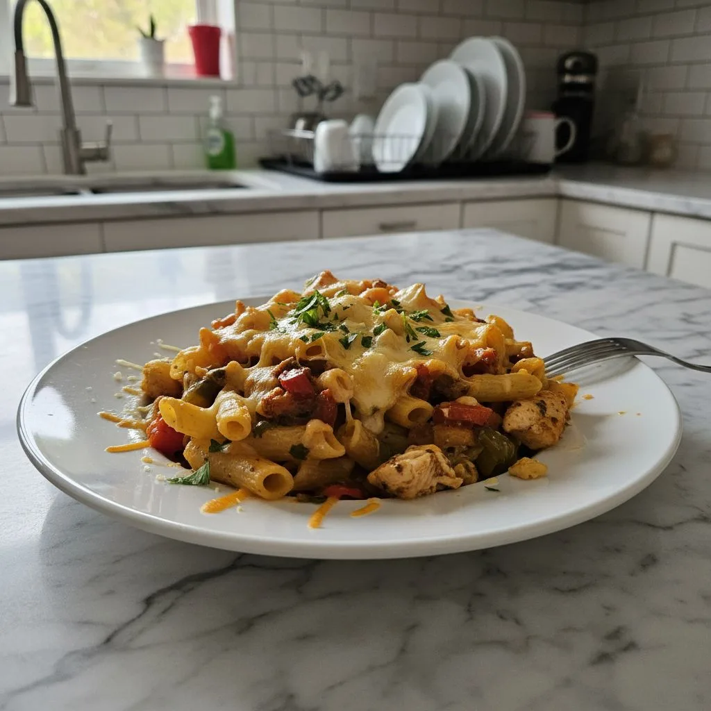 Easy Flavorful Dinner: Skillet Sausage & Veggies