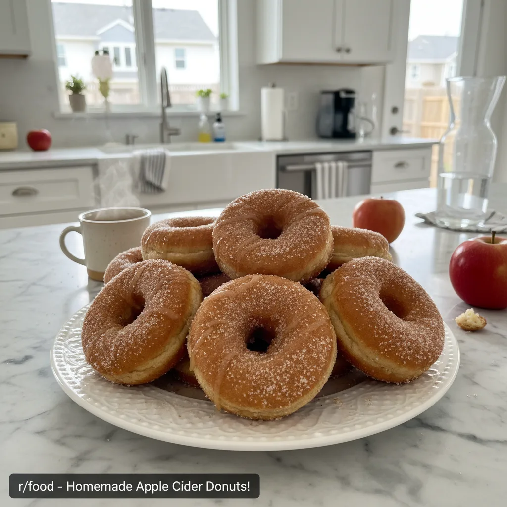 Apple Cider Donuts: Spiced Autumn Delight