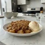 classic old fashioned apple crisp featured