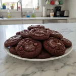 double chocolate cookies featured