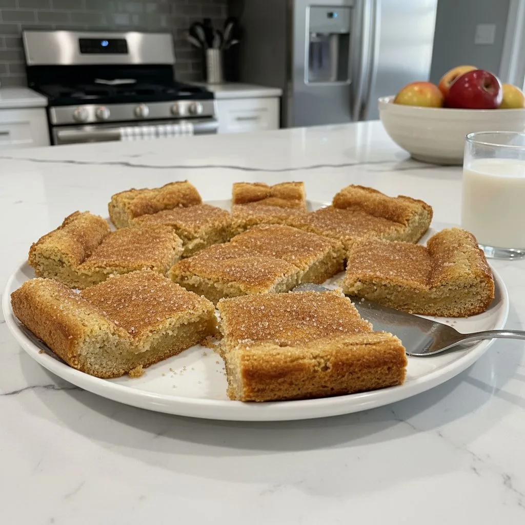 Easy Cinnamon Sugar Blondies: Sweet Fall Treat