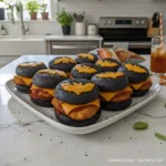 Halloween Chicken Parm Sliders: Spooky Mini Sandwiches 6 halloween chicken parm sliders featured