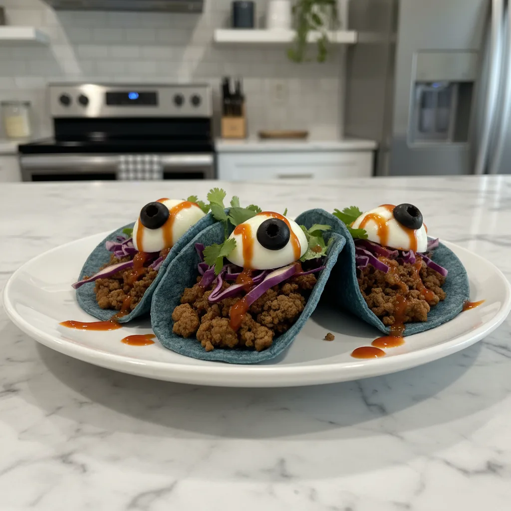 Spooky Eyeball Tacos: Fun & Easy Halloween Dinner