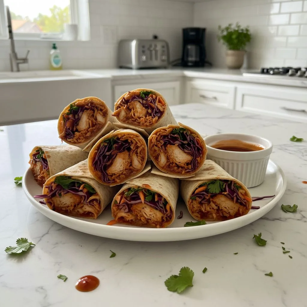 Crispy Sweet Chili Chicken Wraps for a Quick Weeknight
