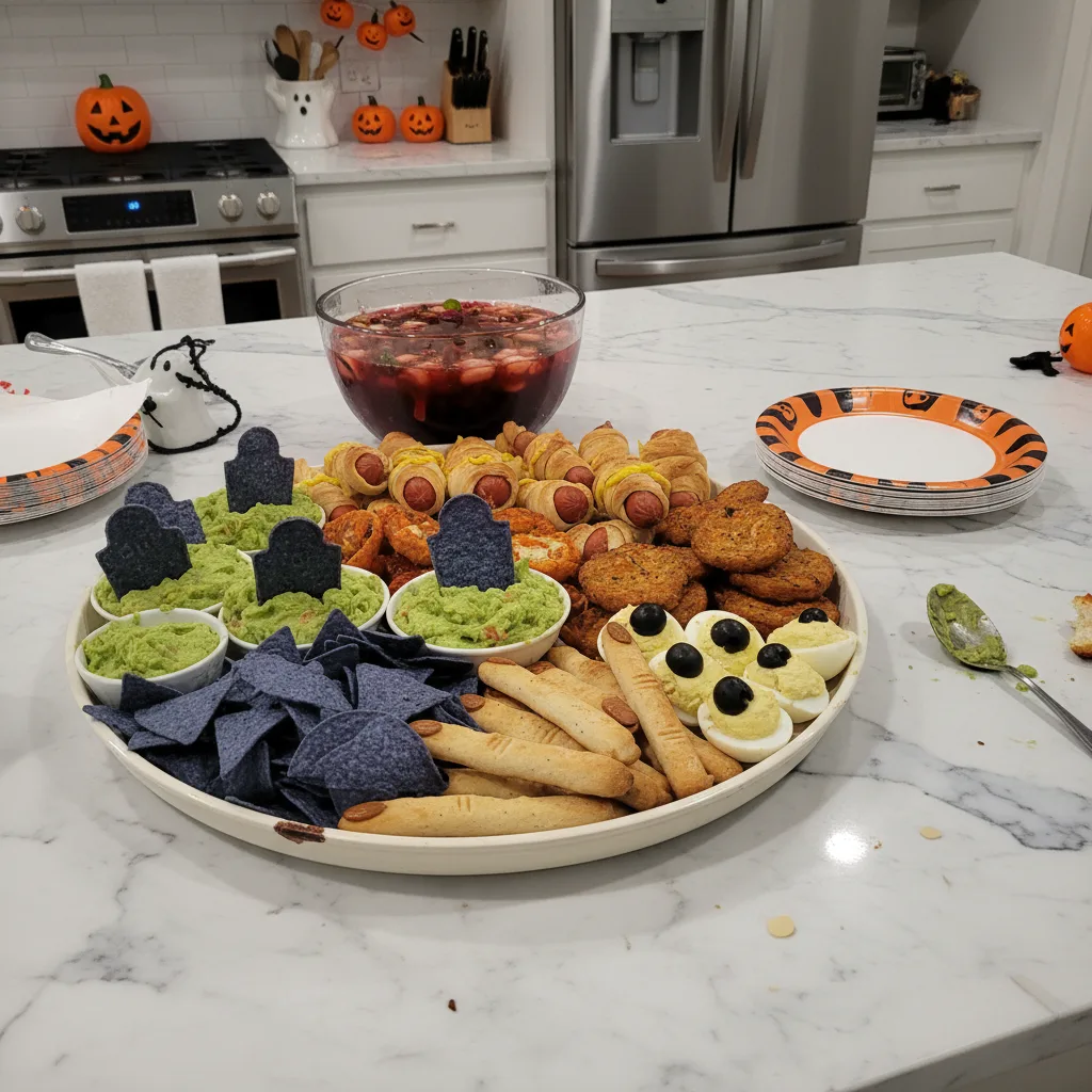 Budget-Friendly Halloween Food for Party: Easy Feast for 20