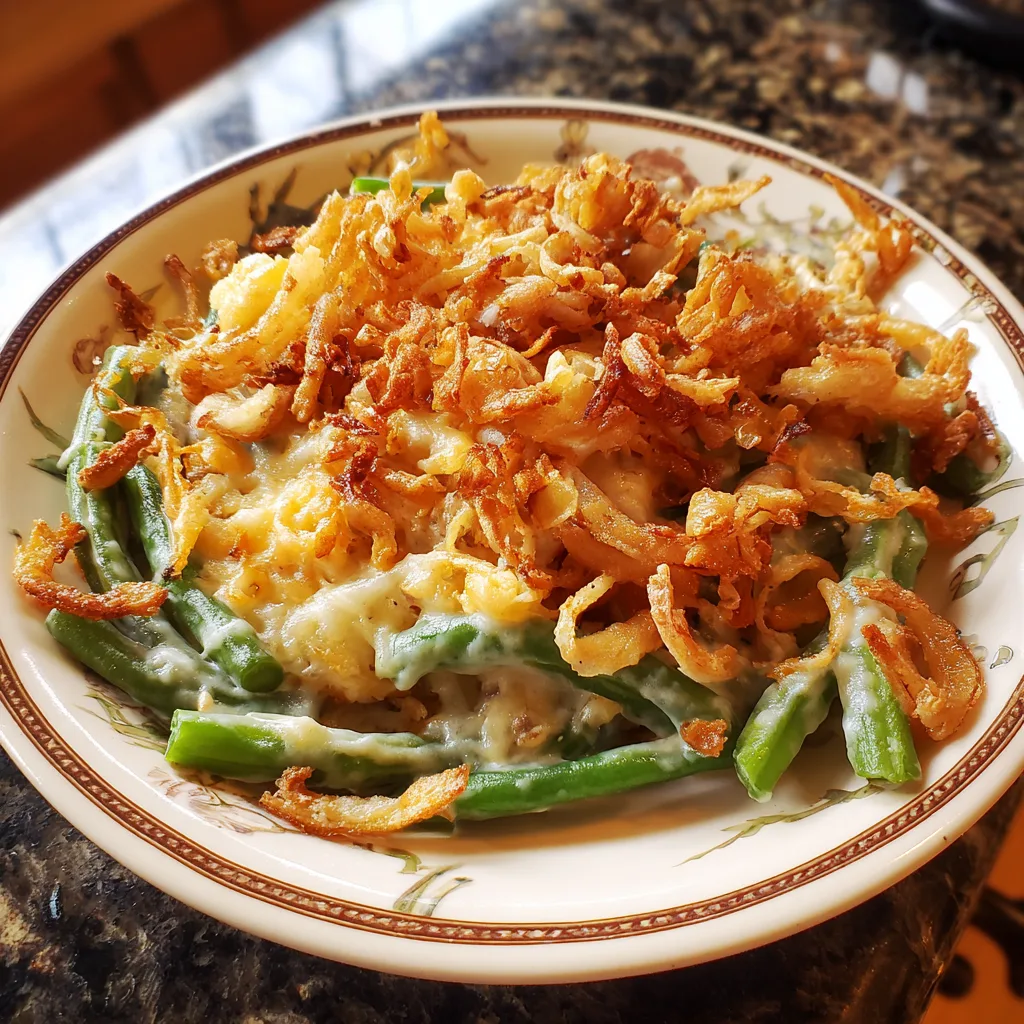 Classic Campbell’s Green Bean Casserole Recipe