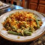 easy green bean casserole recipe featured