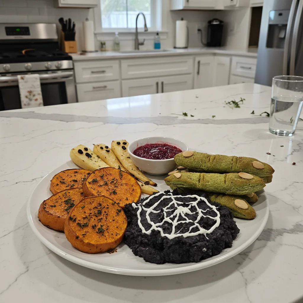 Spooky & Simple Halloween Sides (No Food Coloring!)