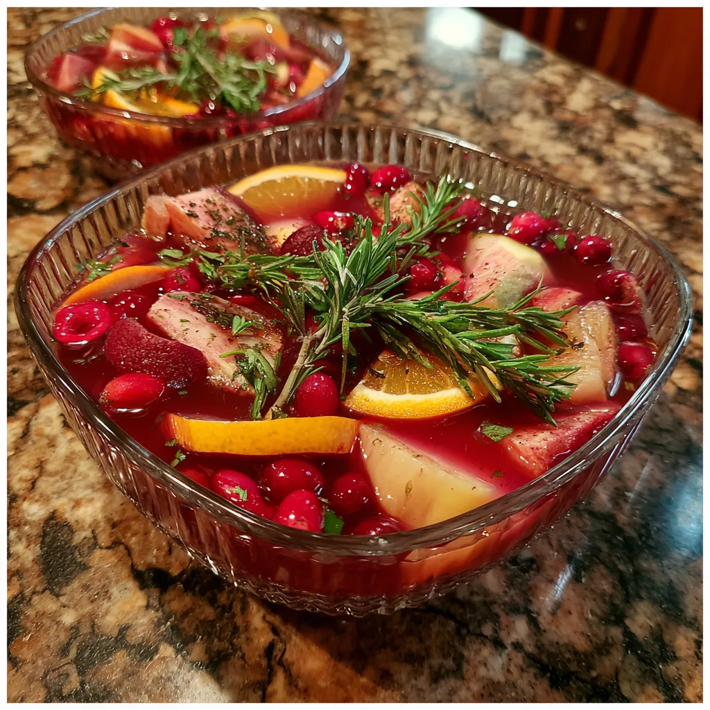 Festive Christmas Punch: Flavorful Holiday Drink Recipe