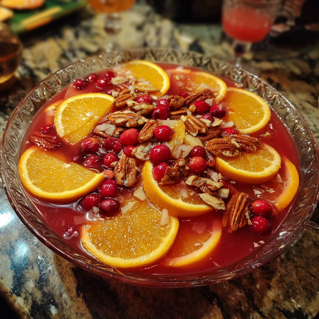 Festive Thanksgiving Punch Fruity & Easy Sips