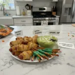 Quick Halloween Party Food Ideas Appetizers: Spooky Bites 6 quick halloween party food ideas appetizers 3 ingr featured