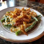 slow cooker green bean casserole featured