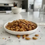 sweet spicy baked pumpkin seeds the best fall snac featured