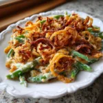 ultimate green bean casserole with crispy onions featured
