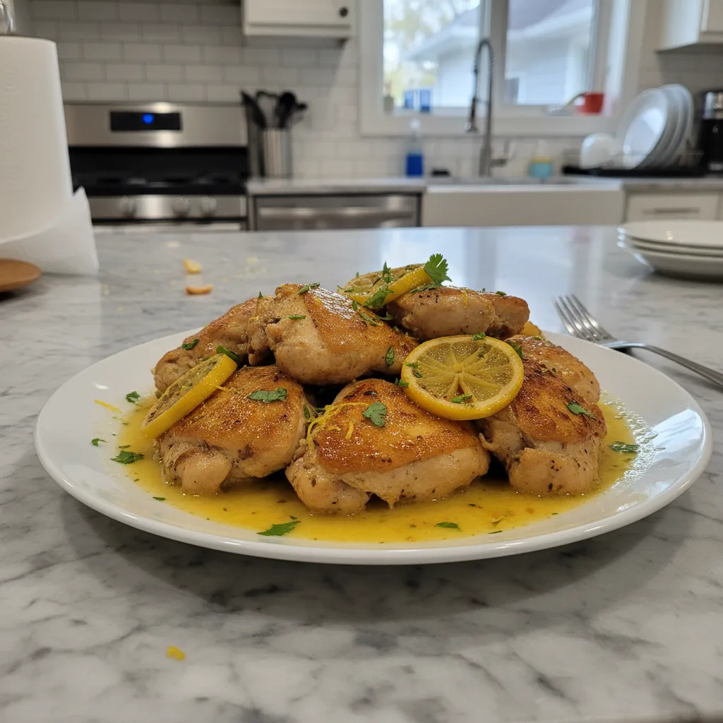 Baked Lemon Butter Chicken: Zesty, Juicy Dinner