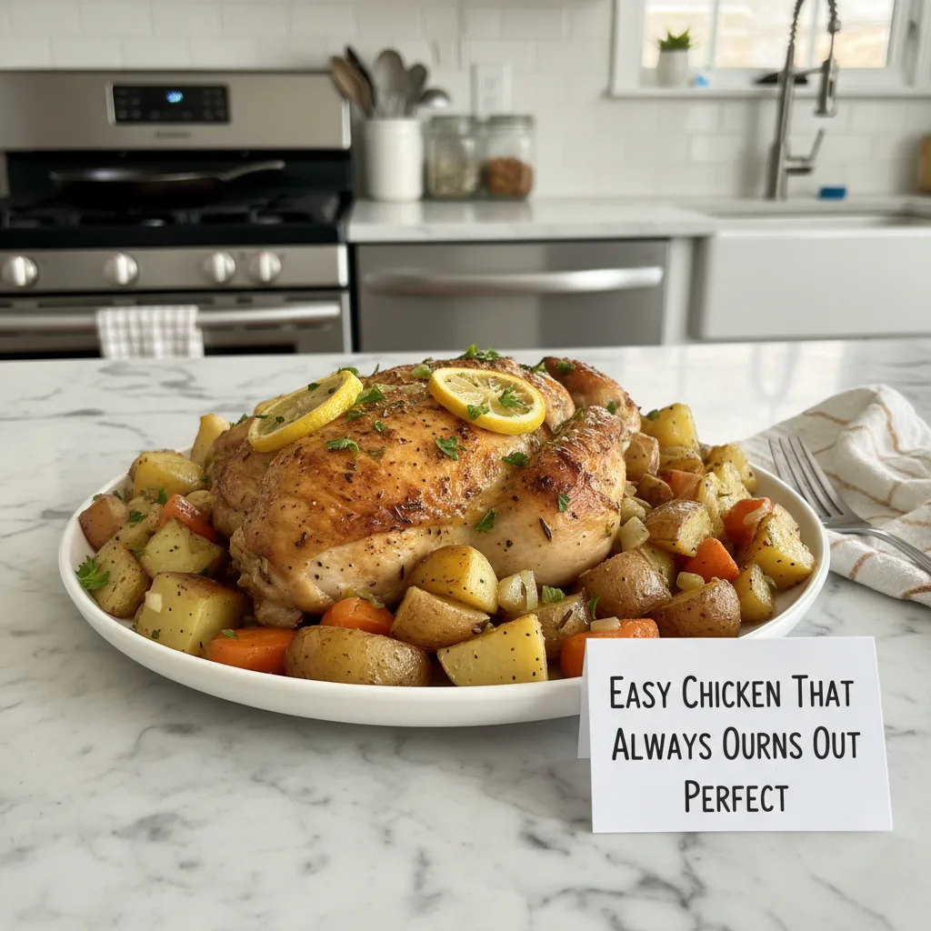 Simple Roast Chicken, Reliably Delicious