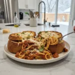 Garlic Bread Spaghetti Bowls: Winter's Comfort Food Hug 6 garlic bread spaghetti bowls everyone loves in win featured
