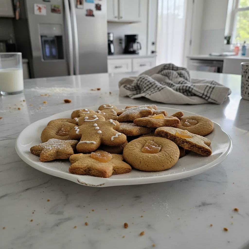 Soft & Chewy Gingerbread Cookies for the Holidays