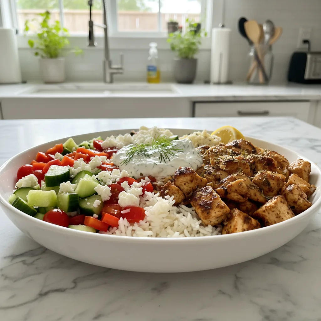 Greek Chicken Bowls: Flavorful Meal Prep